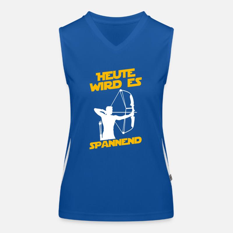 Today it will be exciting archery archer Women's Functional Contrast Tank Top