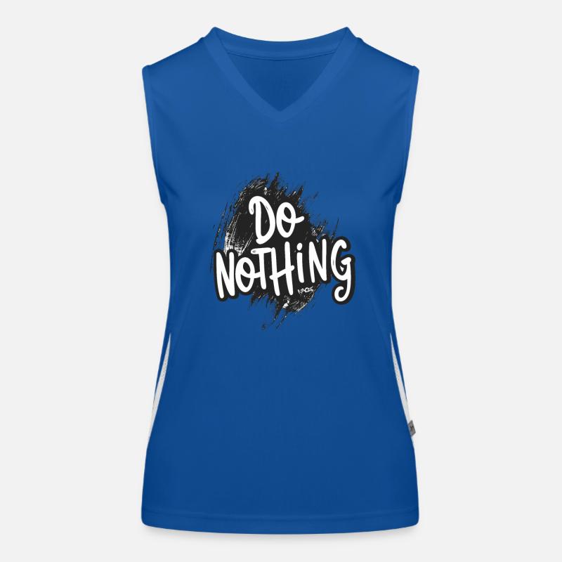 Ne faites rien ! Débardeur respirant contrasté Femme