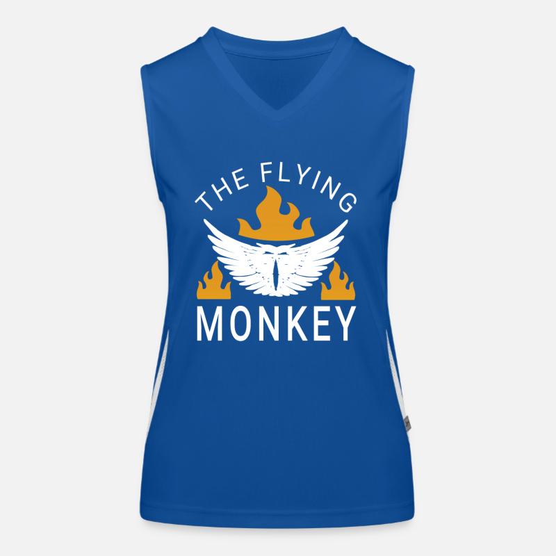 Flying monkey Funktionelles Kontrast-Tank Top für Frauen