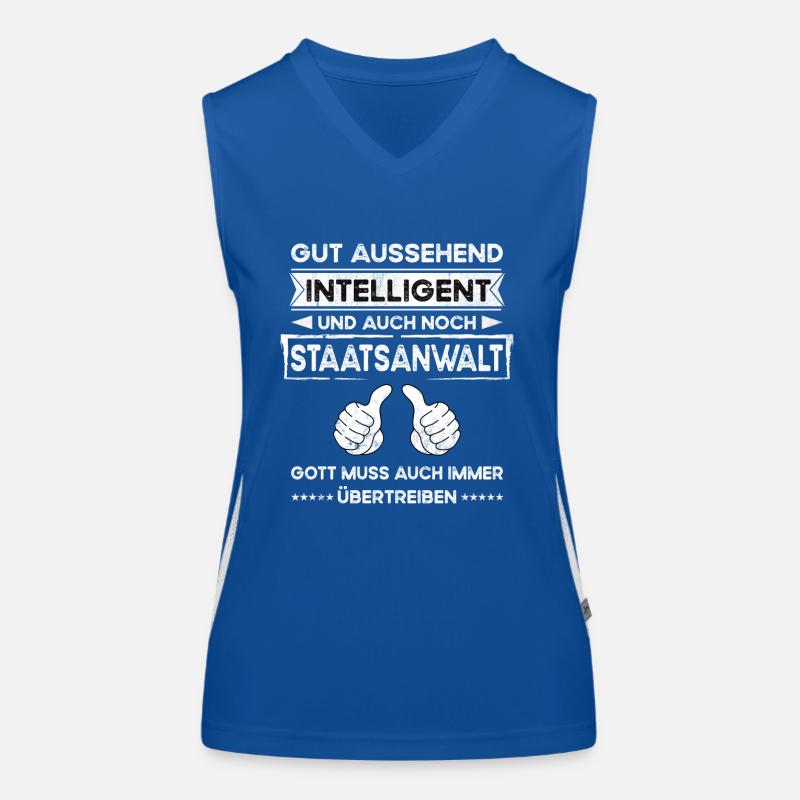 Prosecutor Handsome Intelligent Women's Functional Contrast Tank Top