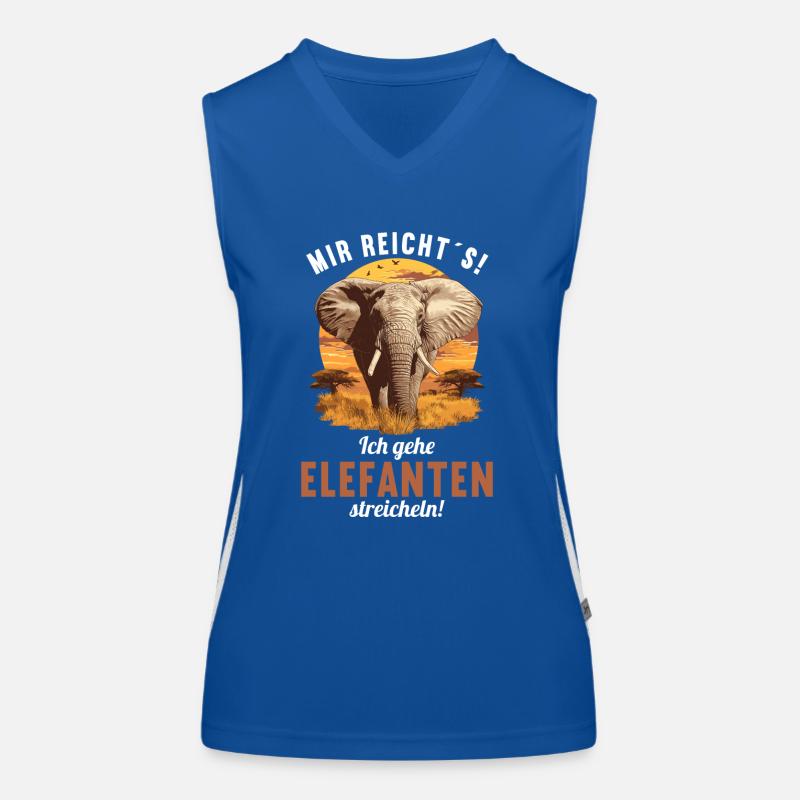 Éléphant Éléphant Débardeur respirant contrasté Femme