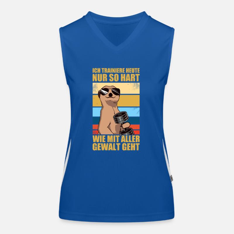Juste si difficile musculation musculation musculation exercice de poids Débardeur respirant contrasté Femme