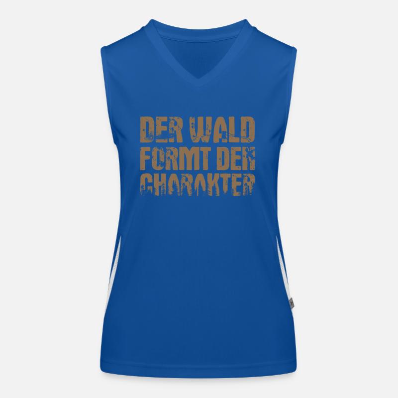 Forest Woodcutter Woodcutter Forester Forester Women's Functional Contrast Tank Top