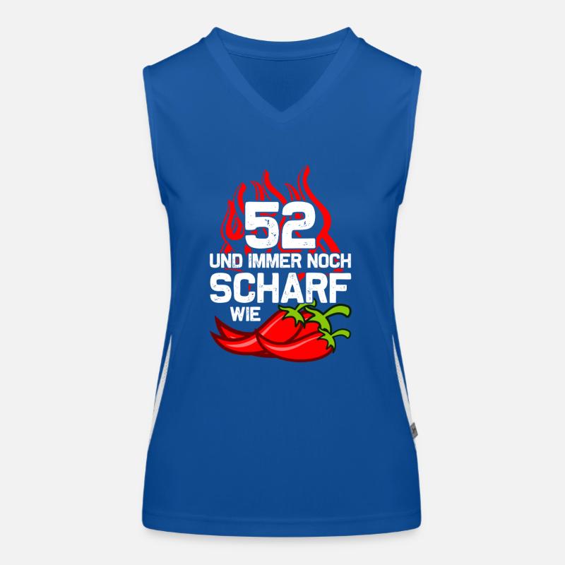 52. Geburtstag Geboren 1973 Geburtstagsgeschenk Funktionelles Kontrast-Tank Top für Frauen