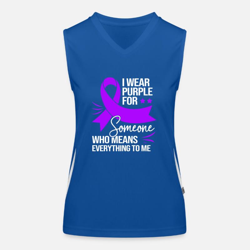 Epilepsy Women's Functional Contrast Tank Top