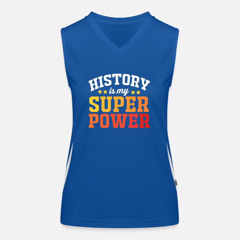 Geschichte Historiker Historisch Funktionelles Kontrast-Tank Top für Frauen