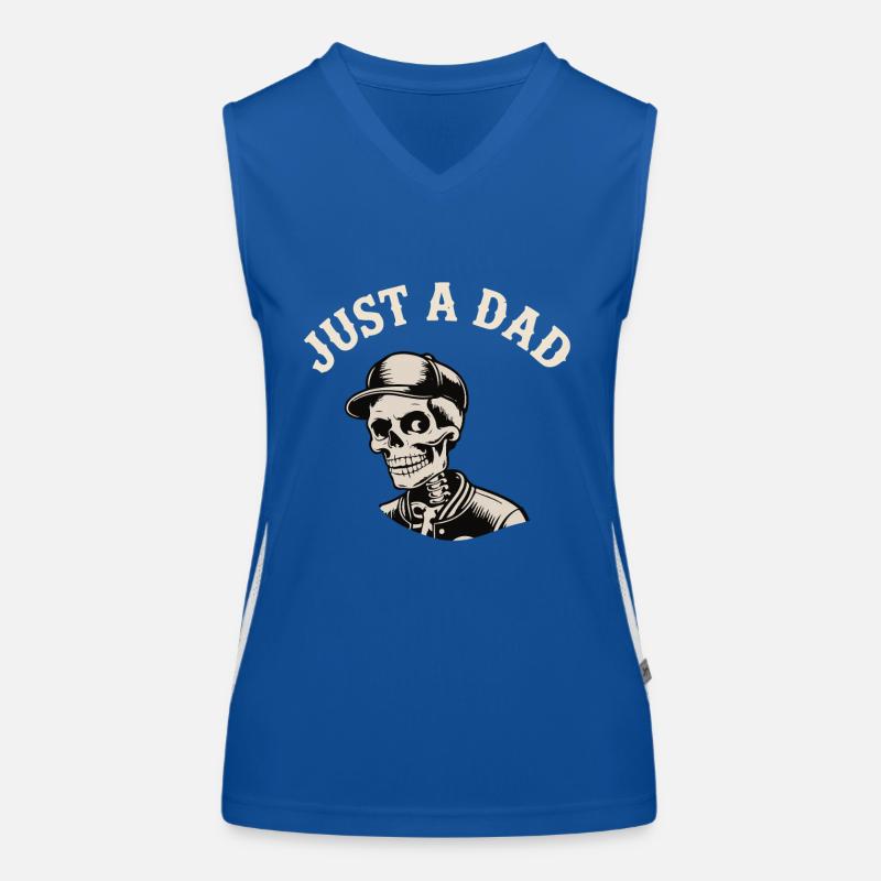NUR EIN VATER Funktionelles Kontrast-Tank Top für Frauen