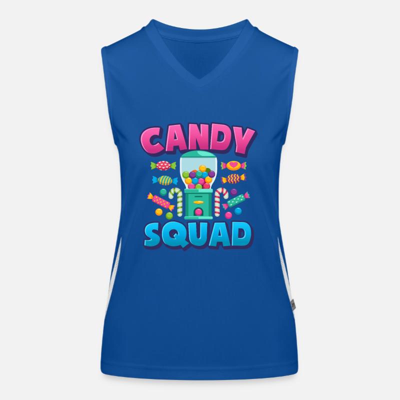 Candy Squad Bonbons Débardeur respirant contrasté Femme
