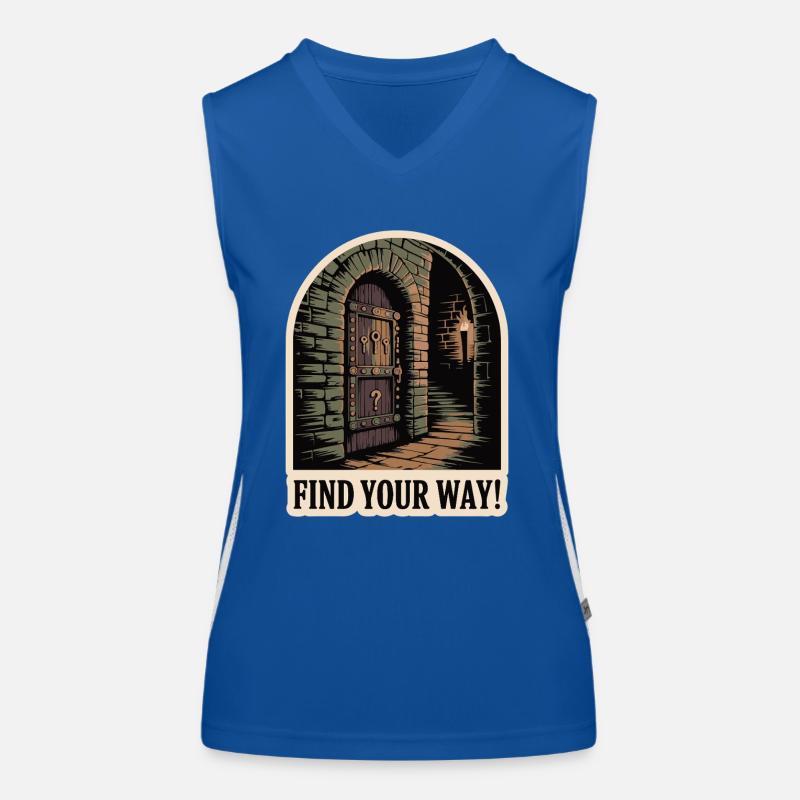FIND YOUR WAY Women's Functional Contrast Tank Top