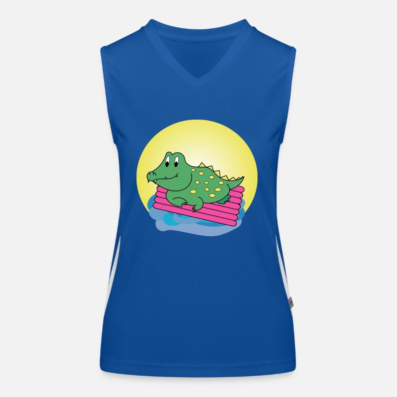 Kai Crocodile - Gift - Gift Idea Women's Functional Contrast Tank Top