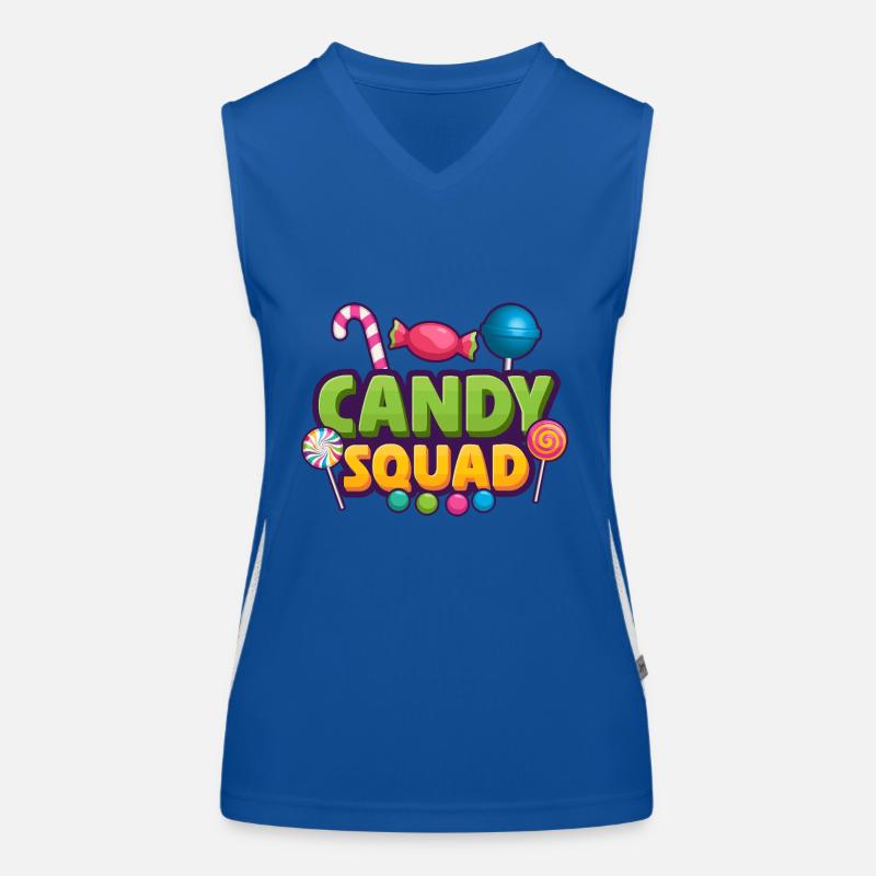 Candy Squad Bonbons Débardeur respirant contrasté Femme