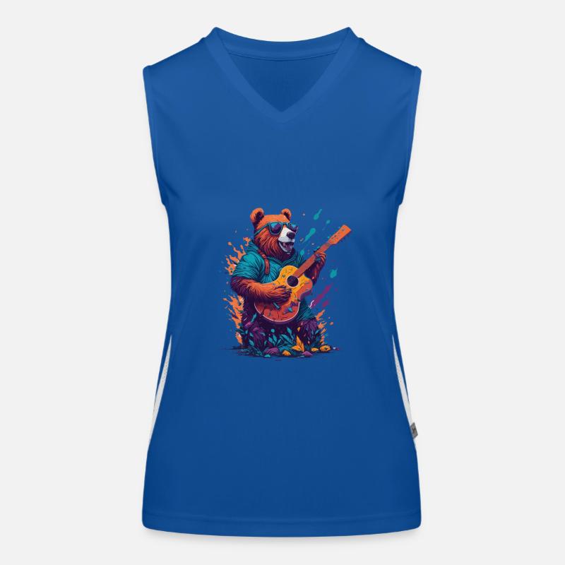 Ringing bear Women's Functional Contrast Tank Top