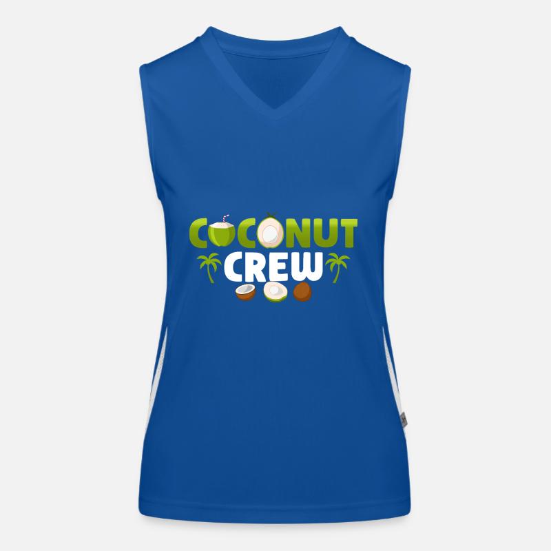 Coconut Palm Coconut Crew Women's Functional Contrast Tank Top
