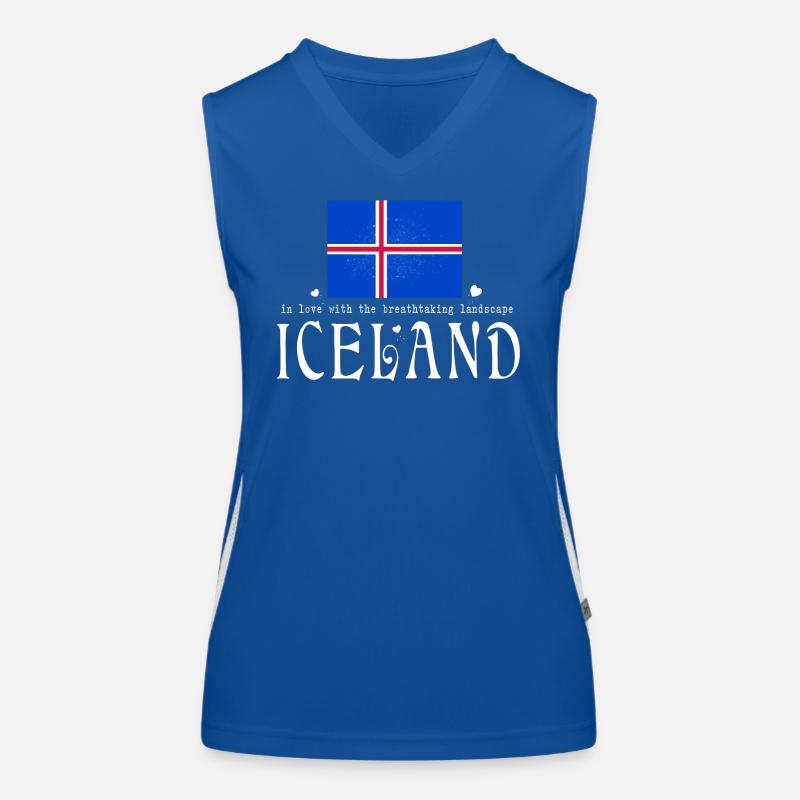 Iceland Women's Functional Contrast Tank Top