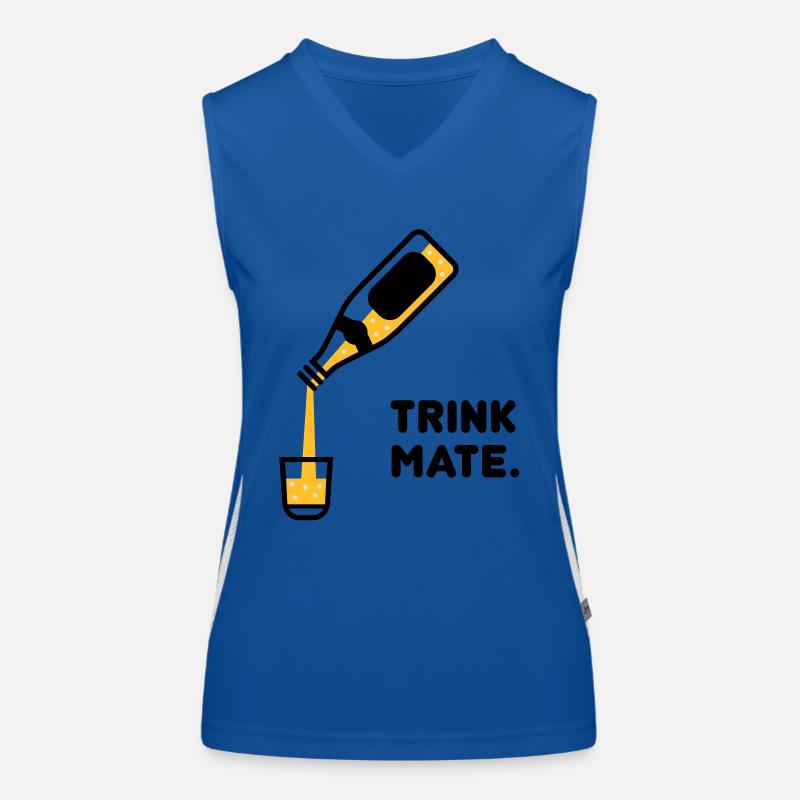 Drinking MATE Women's Functional Contrast Tank Top