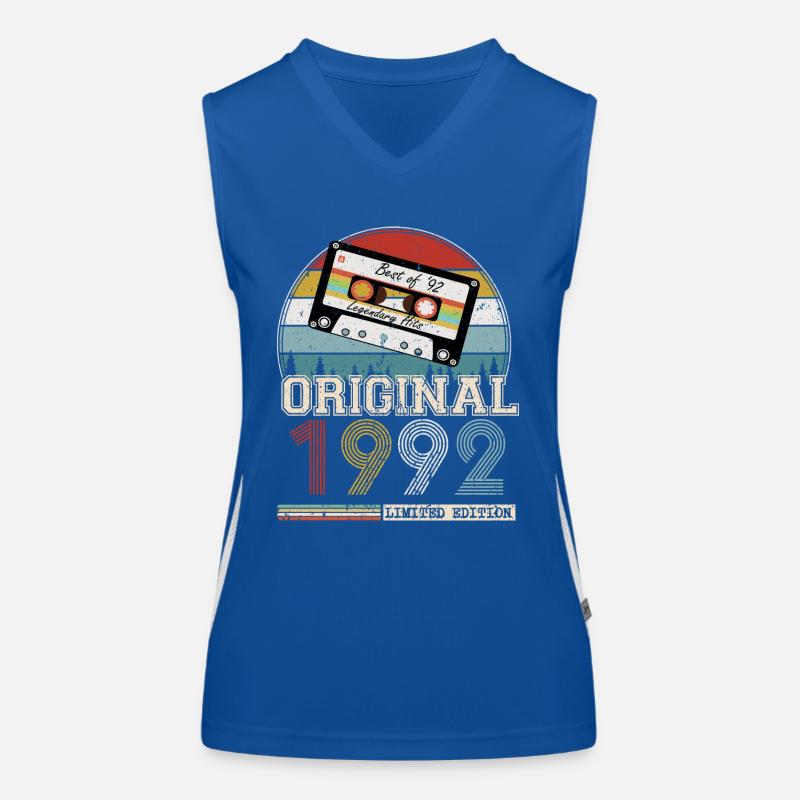 Vintage 1992 32 Year Anniversary Gift Women's Functional Contrast Tank Top