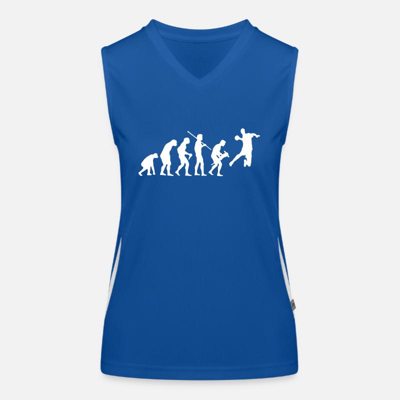 EVOLUTION HANDBALL Funktionelles Kontrast-Tank Top für Frauen
