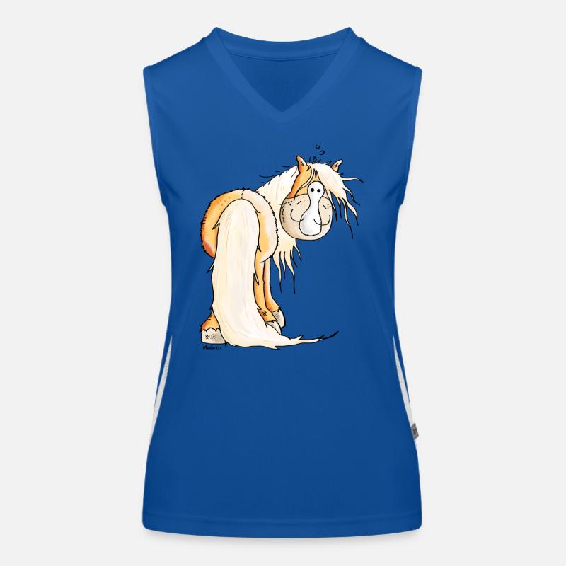 Mignon Haflinger Débardeur respirant contrasté Femme