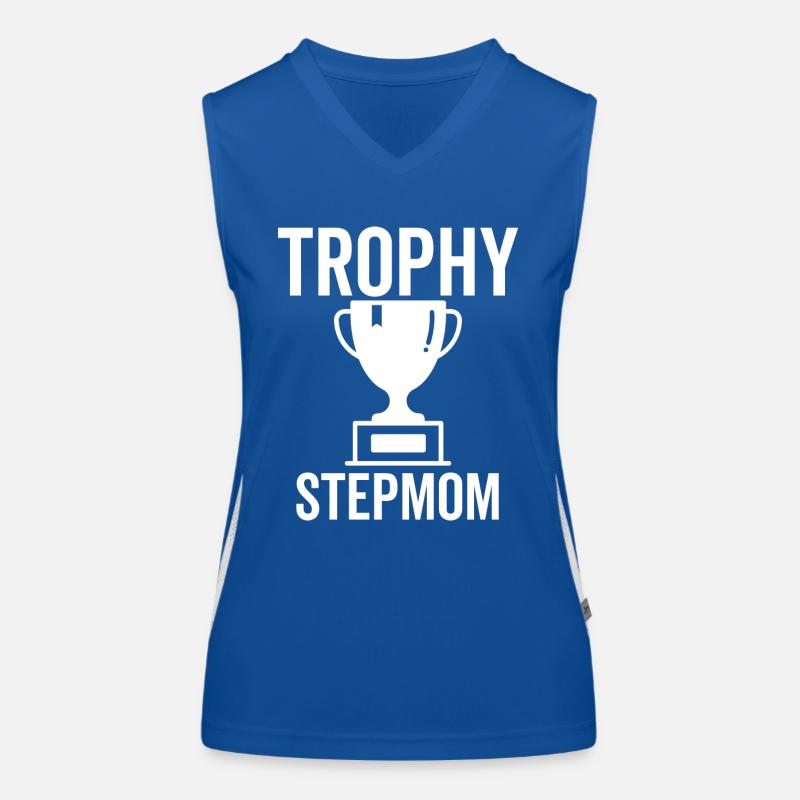 Trophäe Stiefmutter Funktionelles Kontrast-Tank Top für Frauen