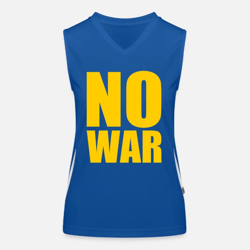 No war Débardeur respirant contrasté Femme