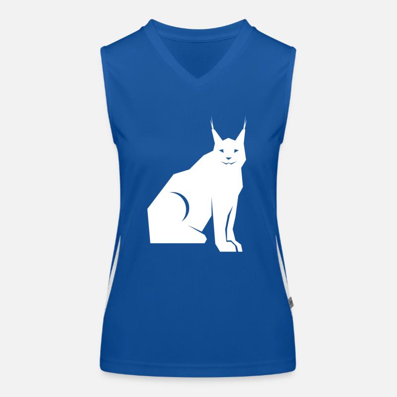 luchs Funktionelles Kontrast-Tank Top für Frauen