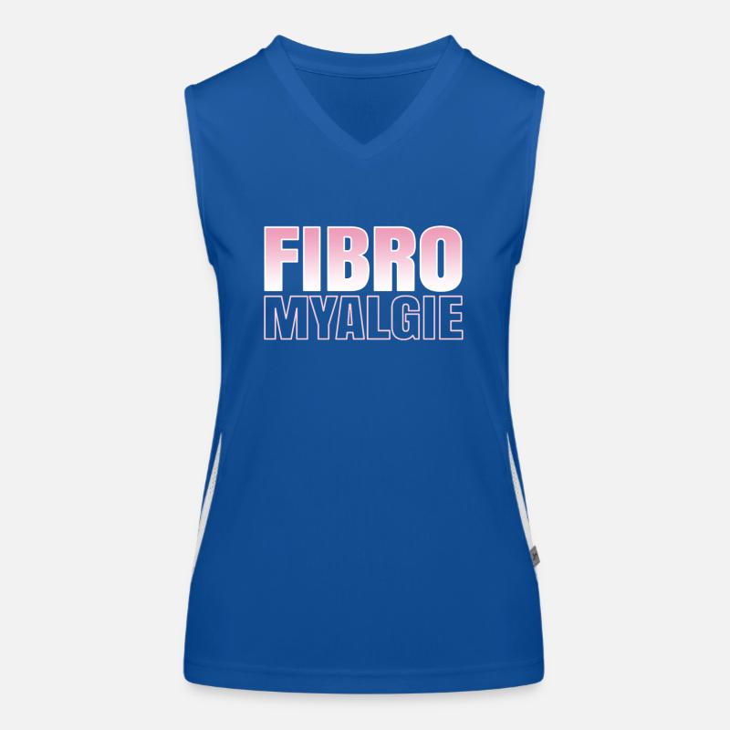 Fibromyalgia. Women's Functional Contrast Tank Top