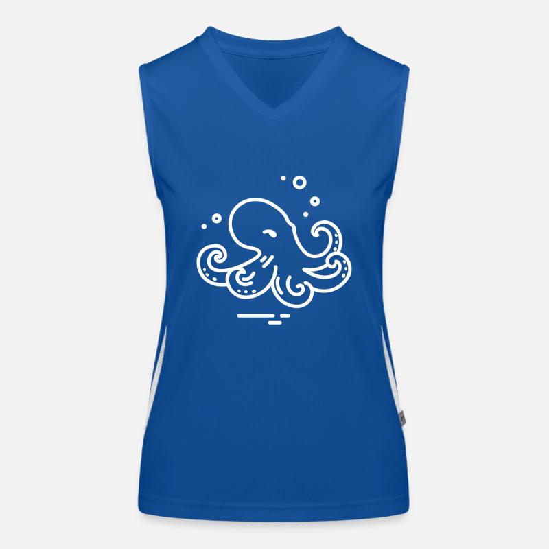 octopus Women's Functional Contrast Tank Top