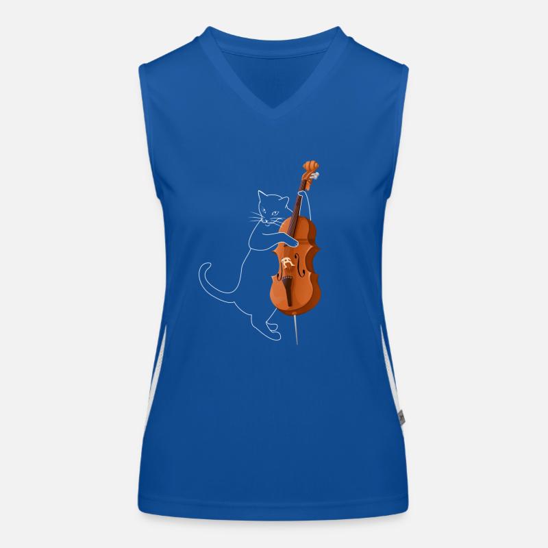 base de chat Débardeur respirant contrasté Femme