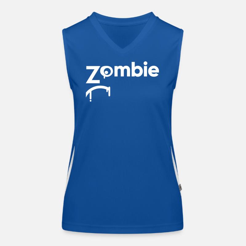 Zombie Women's Functional Contrast Tank Top