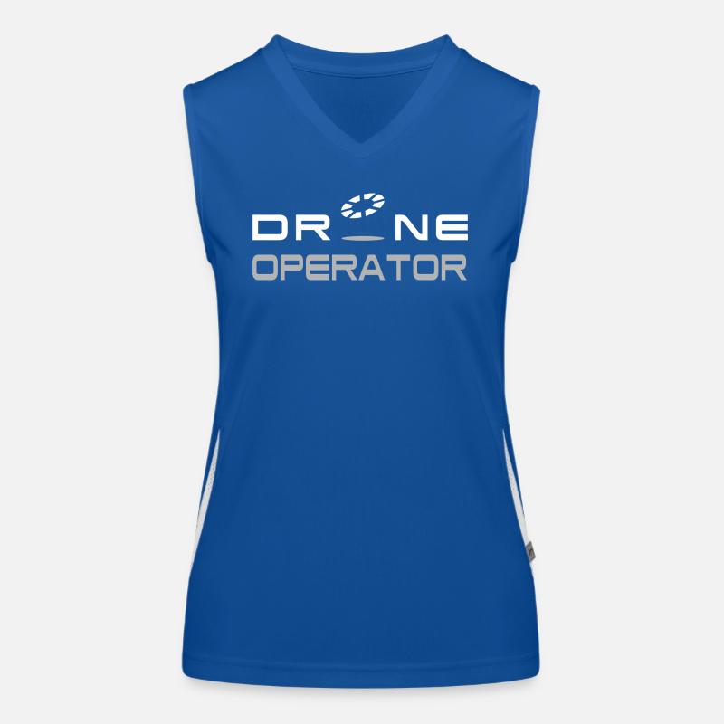 Drone Operator Women's Functional Contrast Tank Top