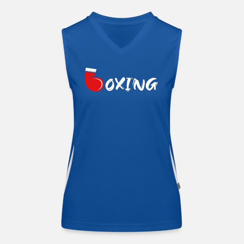 Boxe Débardeur respirant contrasté Femme