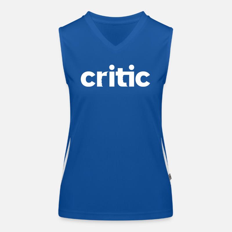 Critic - Kritiker Funktionelles Kontrast-Tank Top für Frauen