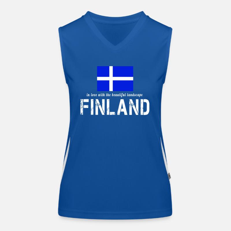 Finlande Finlande Débardeur respirant contrasté Femme