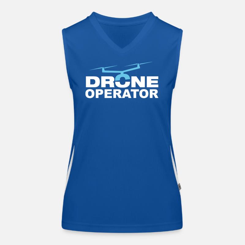 Drone Operator Women's Functional Contrast Tank Top