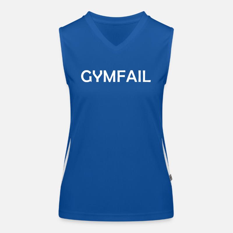 Gymfail Funktionelles Kontrast-Tank Top für Frauen
