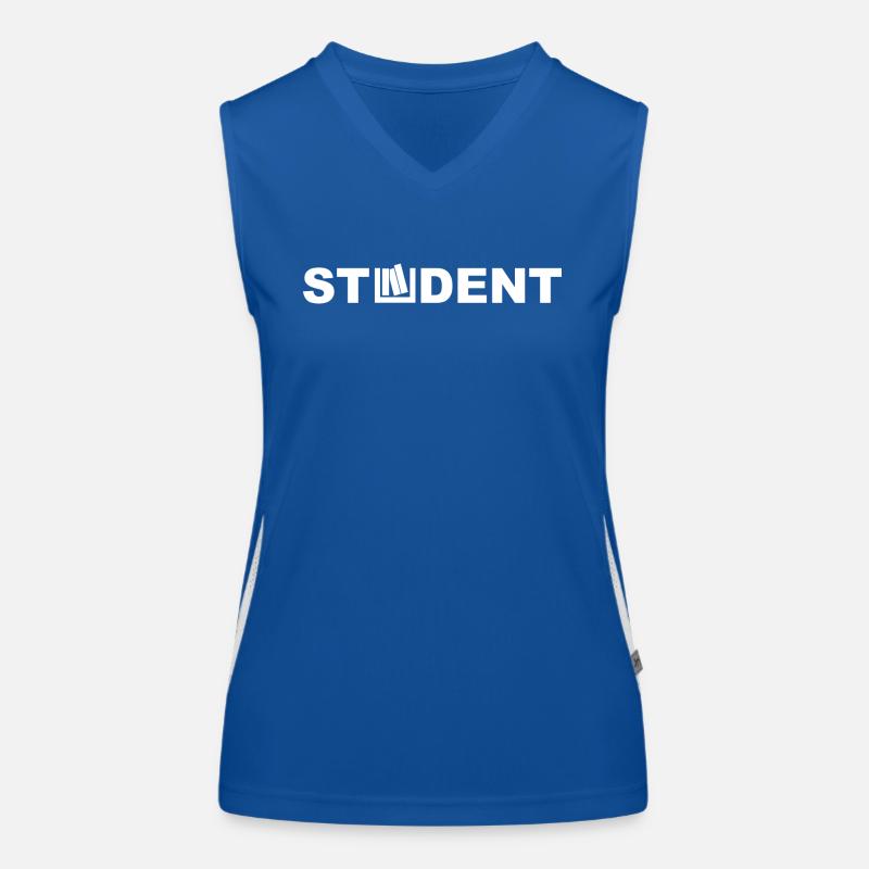 Student Funktionelles Kontrast-Tank Top für Frauen