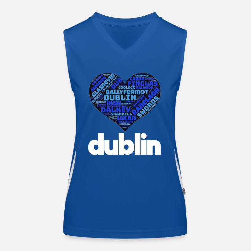 Dublin GAA Débardeur respirant contrasté Femme