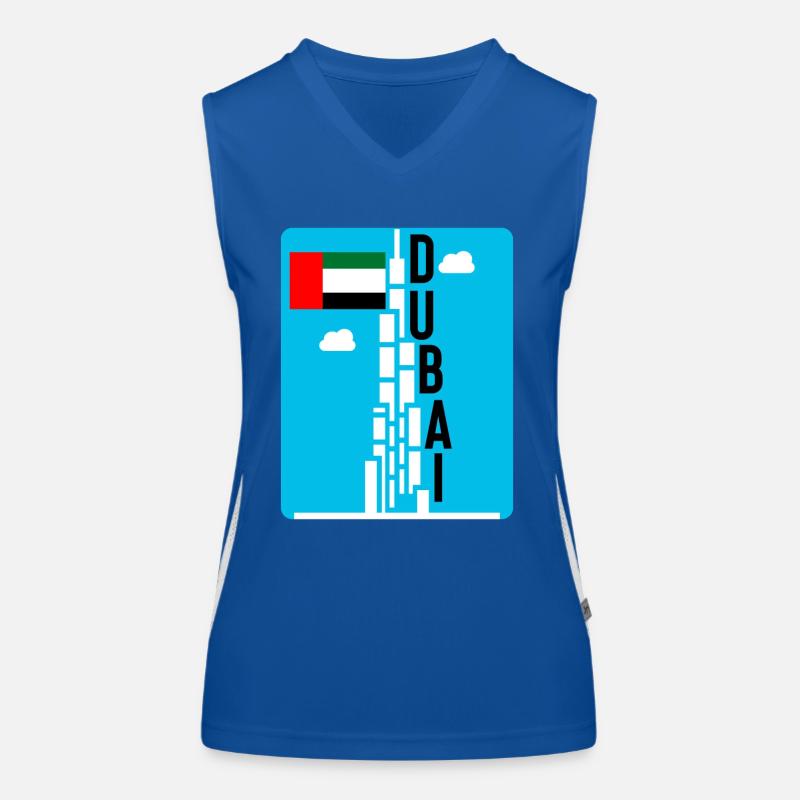 Dubai Funktionelles Kontrast-Tank Top für Frauen