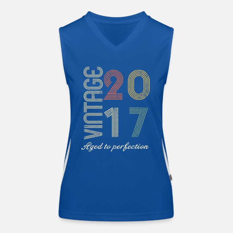 7 Year Anniversary Gift - 2017 Women's Functional Contrast Tank Top