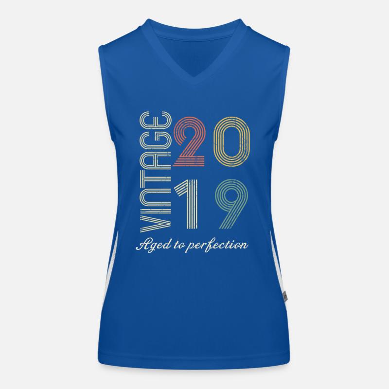 Cadeau d’anniversaire 5 ans - 2019 Débardeur respirant contrasté Femme