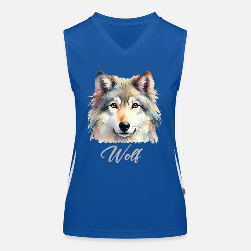 wolf Women's Functional Contrast Tank Top