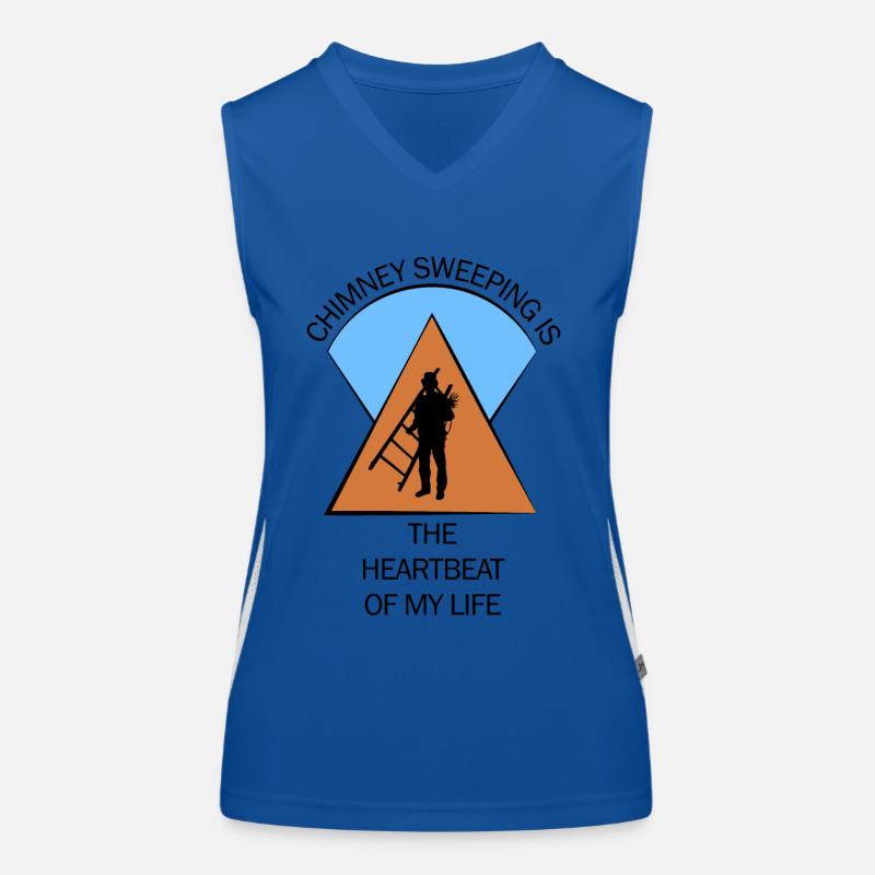 Ramoneur Ramoneur Ramoneur Débardeur respirant contrasté Femme