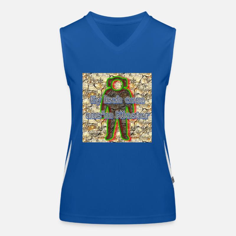 Kloster Funktionelles Kontrast-Tank Top für Frauen