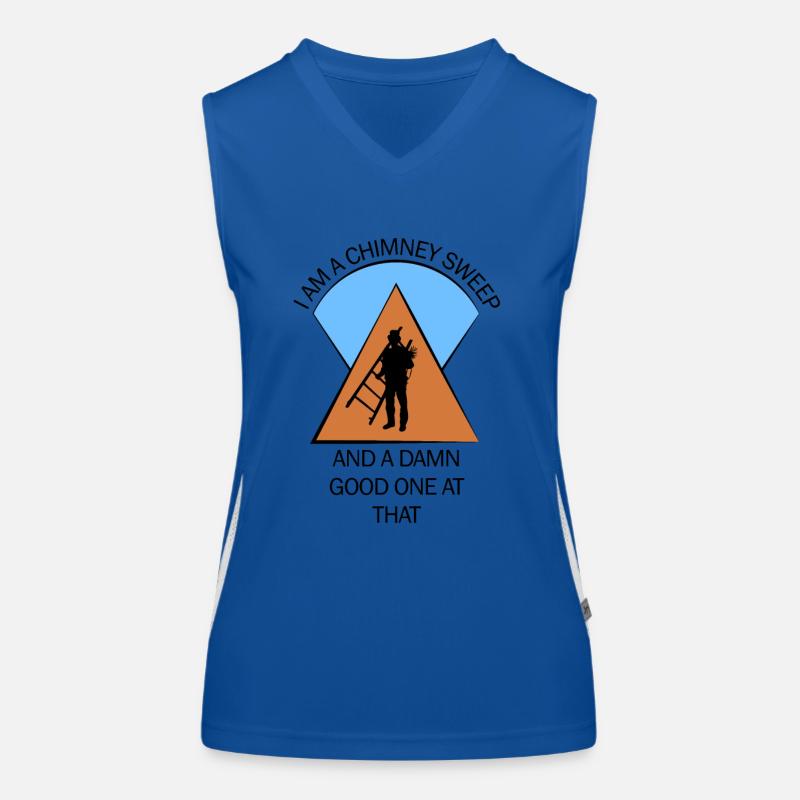 Ramoneur Ramoneur Ramoneur Débardeur respirant contrasté Femme