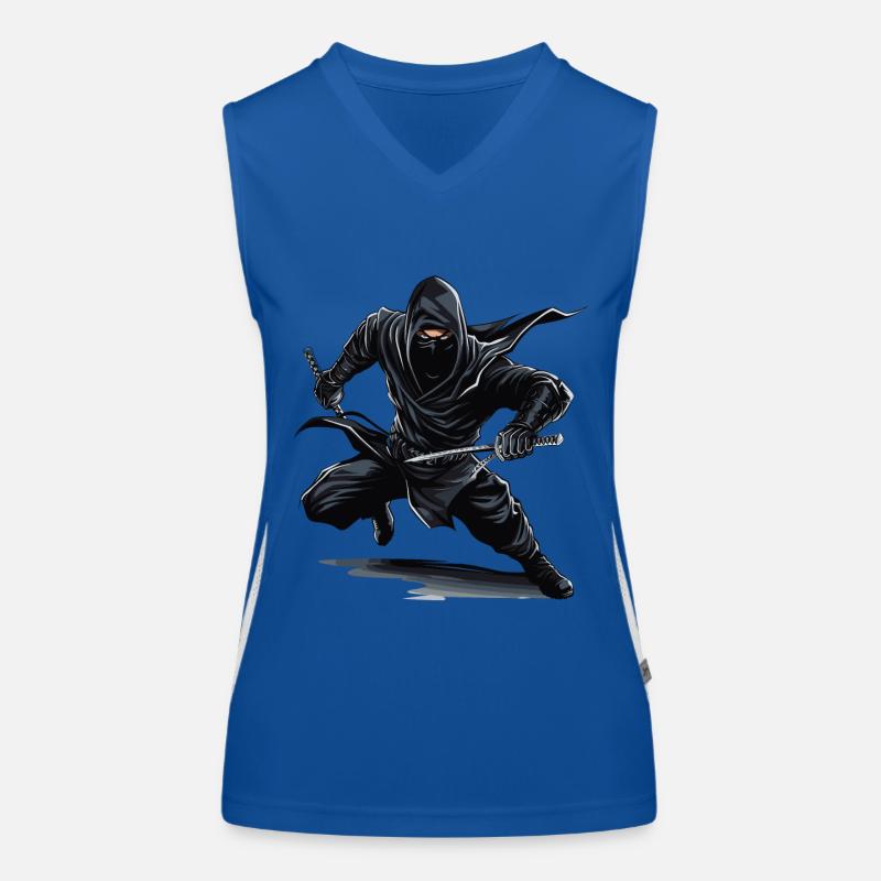 Guerrier ninja Débardeur respirant contrasté Femme