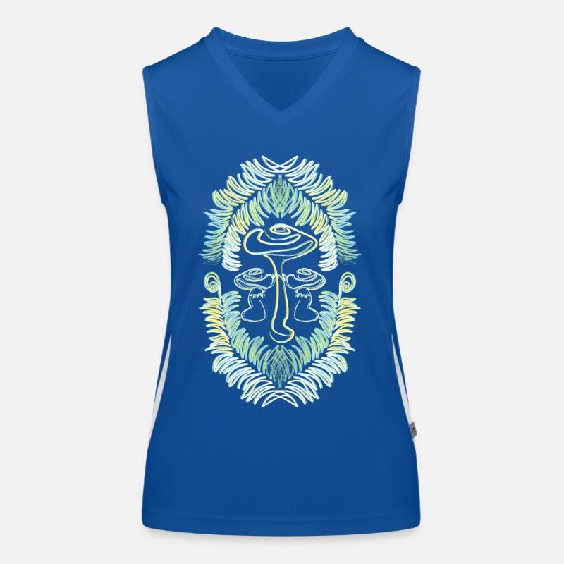 Double vision Women's Functional Contrast Tank Top
