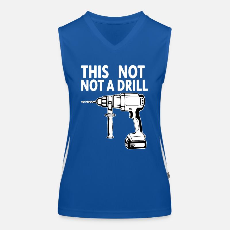 This Is Not A Drill Women's Functional Contrast Tank Top