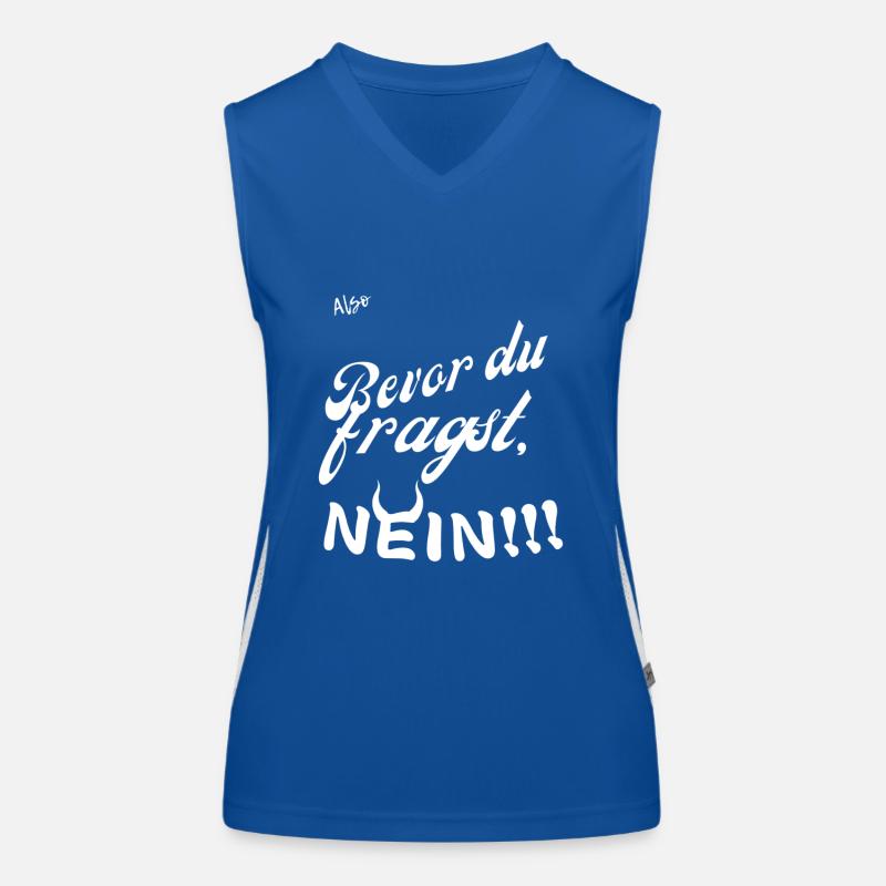 Nein Funktionelles Kontrast-Tank Top für Frauen
