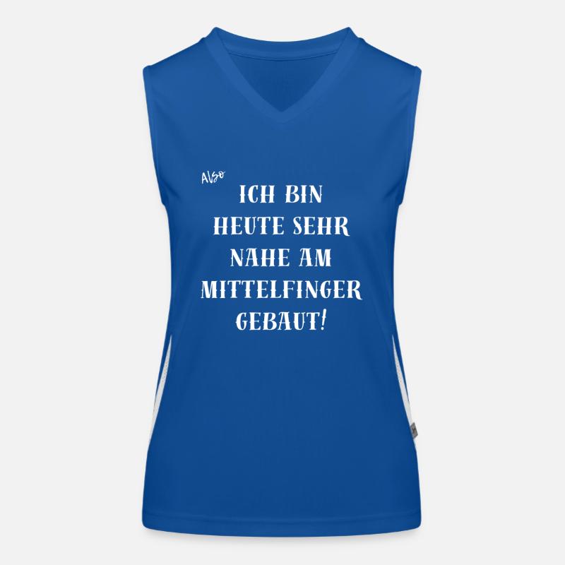 Ich bin Heute sehr nahe Funktionelles Kontrast-Tank Top für Frauen