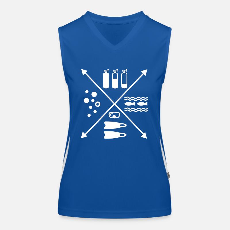 dive Women's Functional Contrast Tank Top